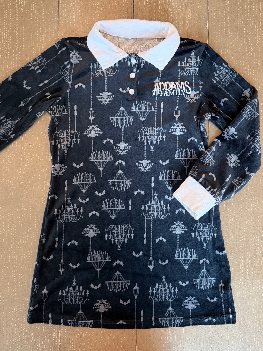 The Addams Family Girls Netflix Wednesday Addams Halloween Costume Dress Size 8
